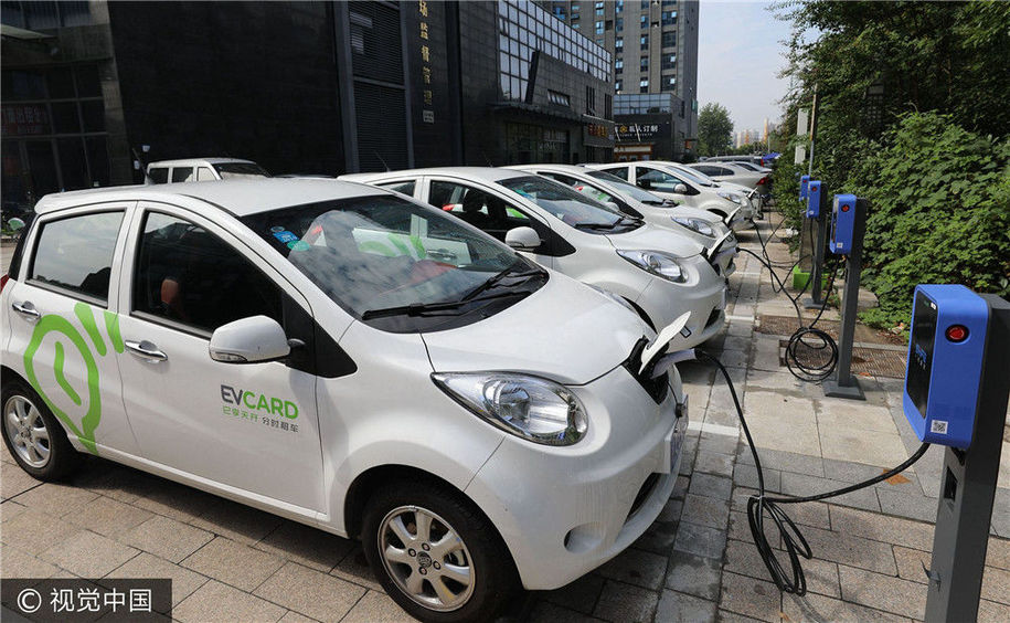 共享经济时代，新能源汽车分时租赁踩在未来的风口上