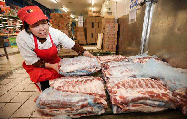 无锡第一批市级储备肉投放市场 口感与新鲜肉区别并不大
