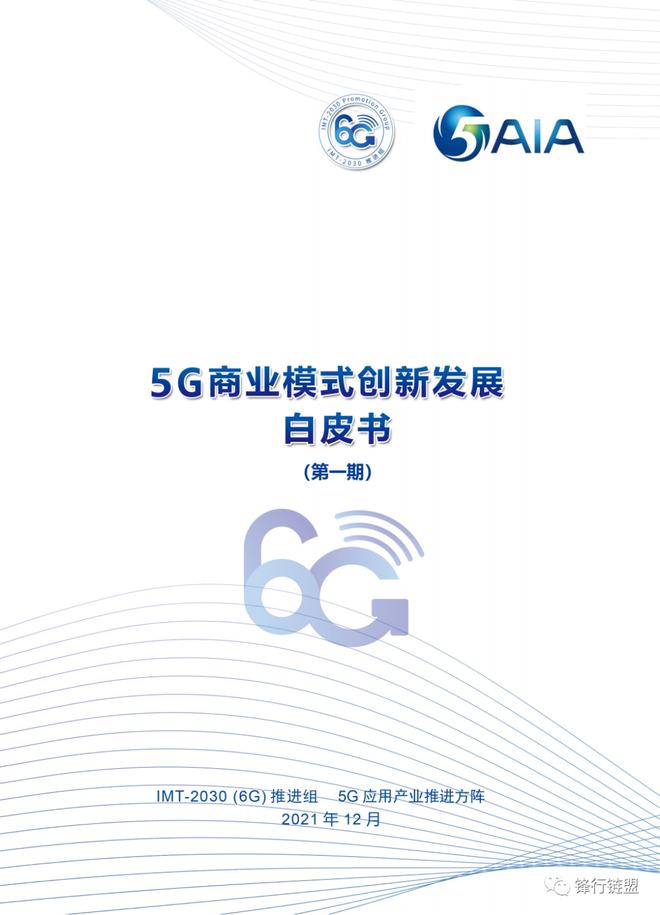 5G商业模式创新发展白皮书（第一期）附下载